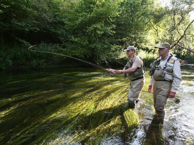 Pêche à la mouche avec Ph. Dolivet