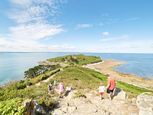 Balade en famille à la pointe de Bihit