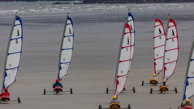 Char à voile Plestin-les-Grèves