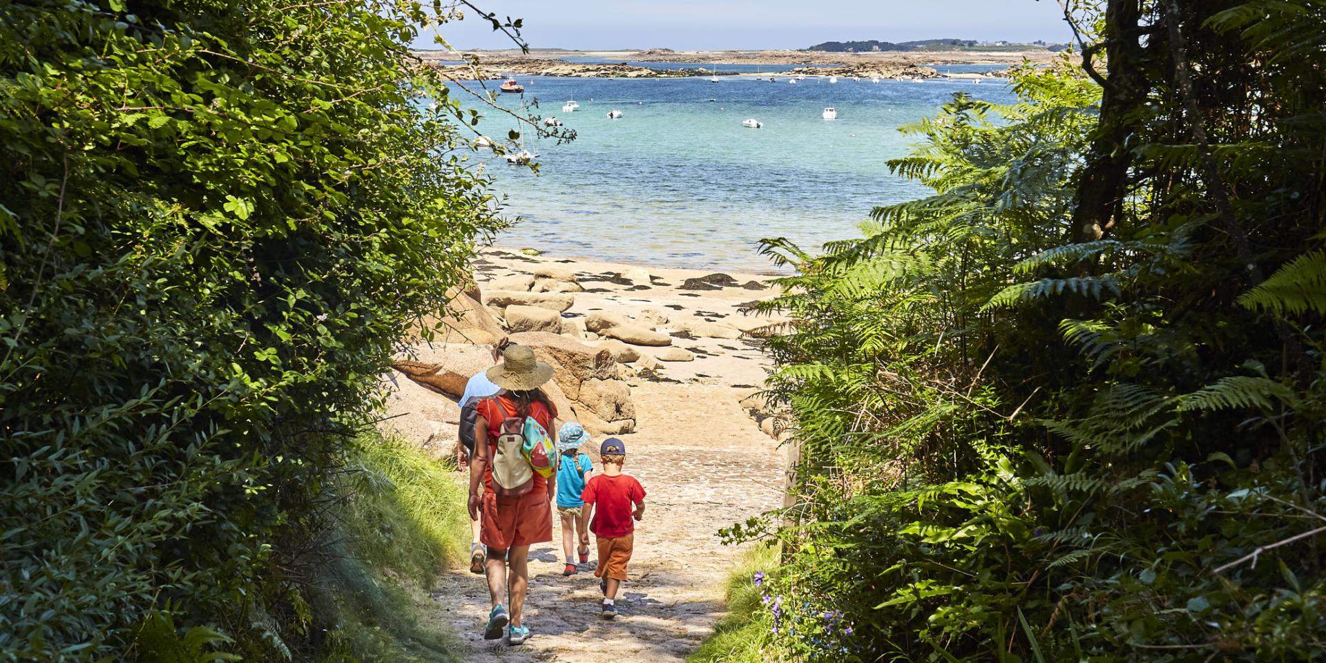 Balade en famille à l'Ile Milliau