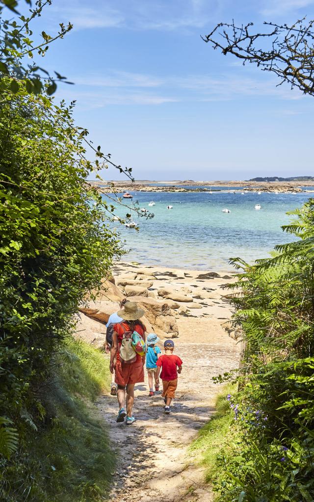 Balade en famille à l'Ile Milliau