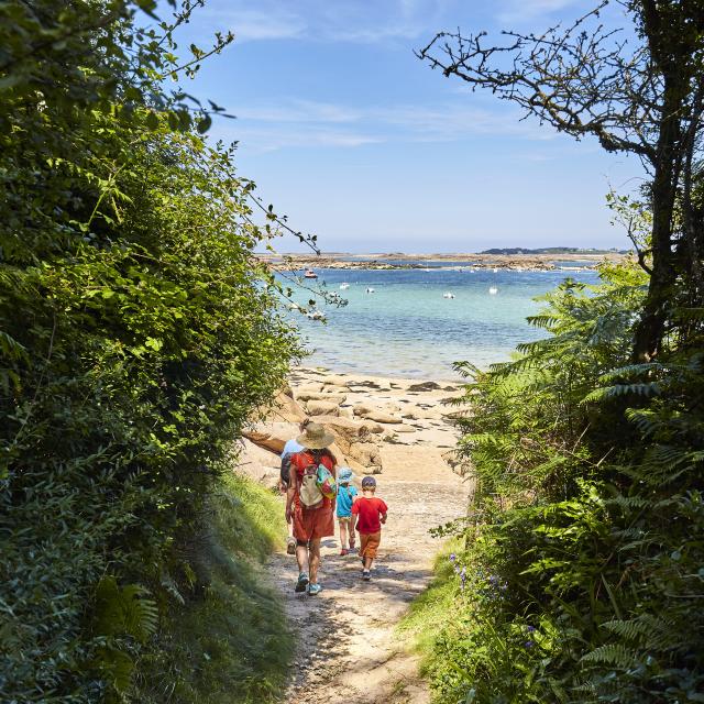 Balade en famille à l'Ile Milliau
