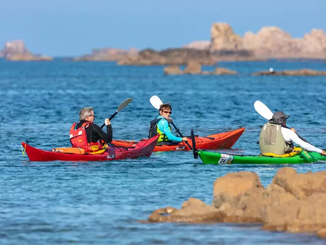 Kayak de mer Plougrescant
