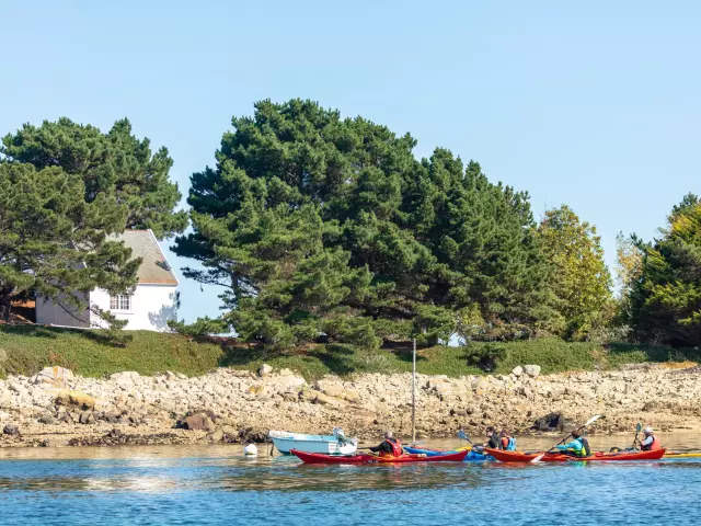 Kayak de mer Plougrescant