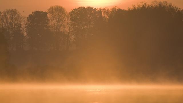 Lac de lave étang Beffou Plougras
