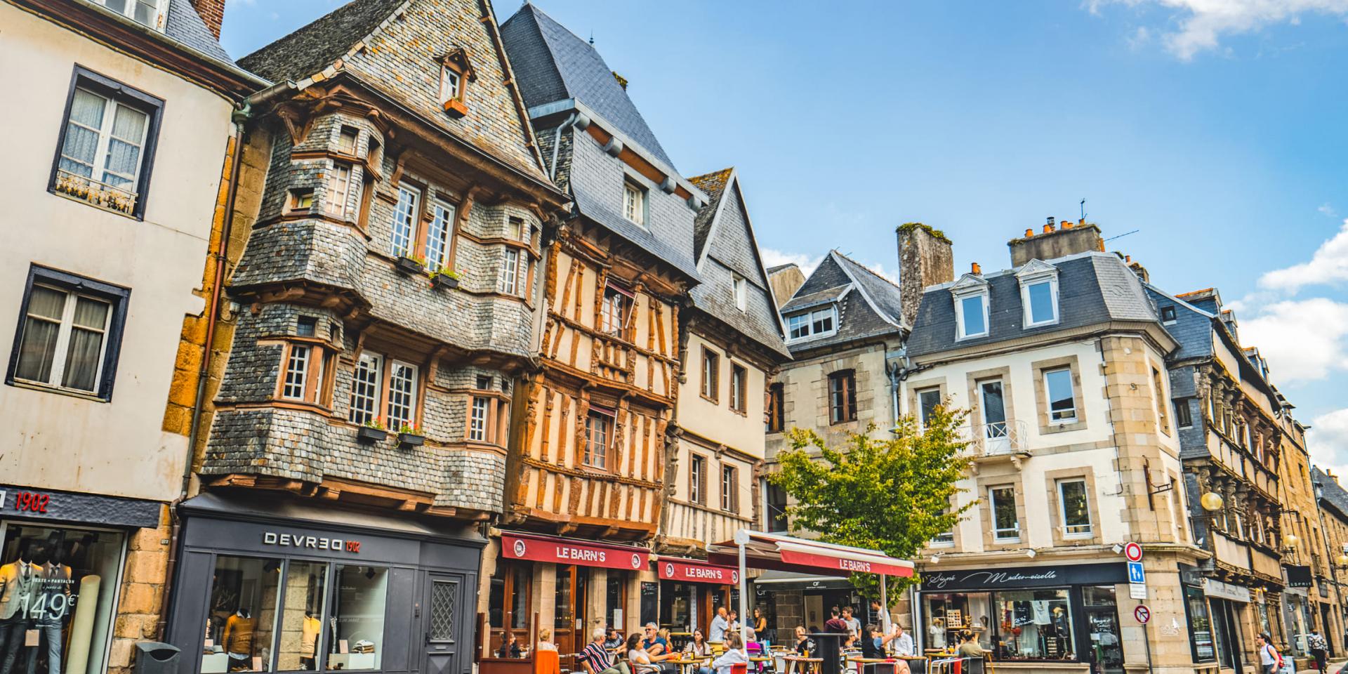 Place du centre - Lannion