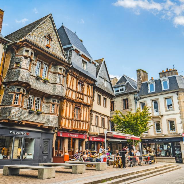 Place du centre - Lannion