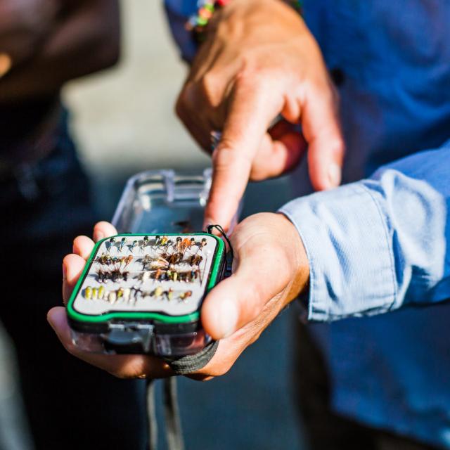 Pêche à la mouche sur le Léguer