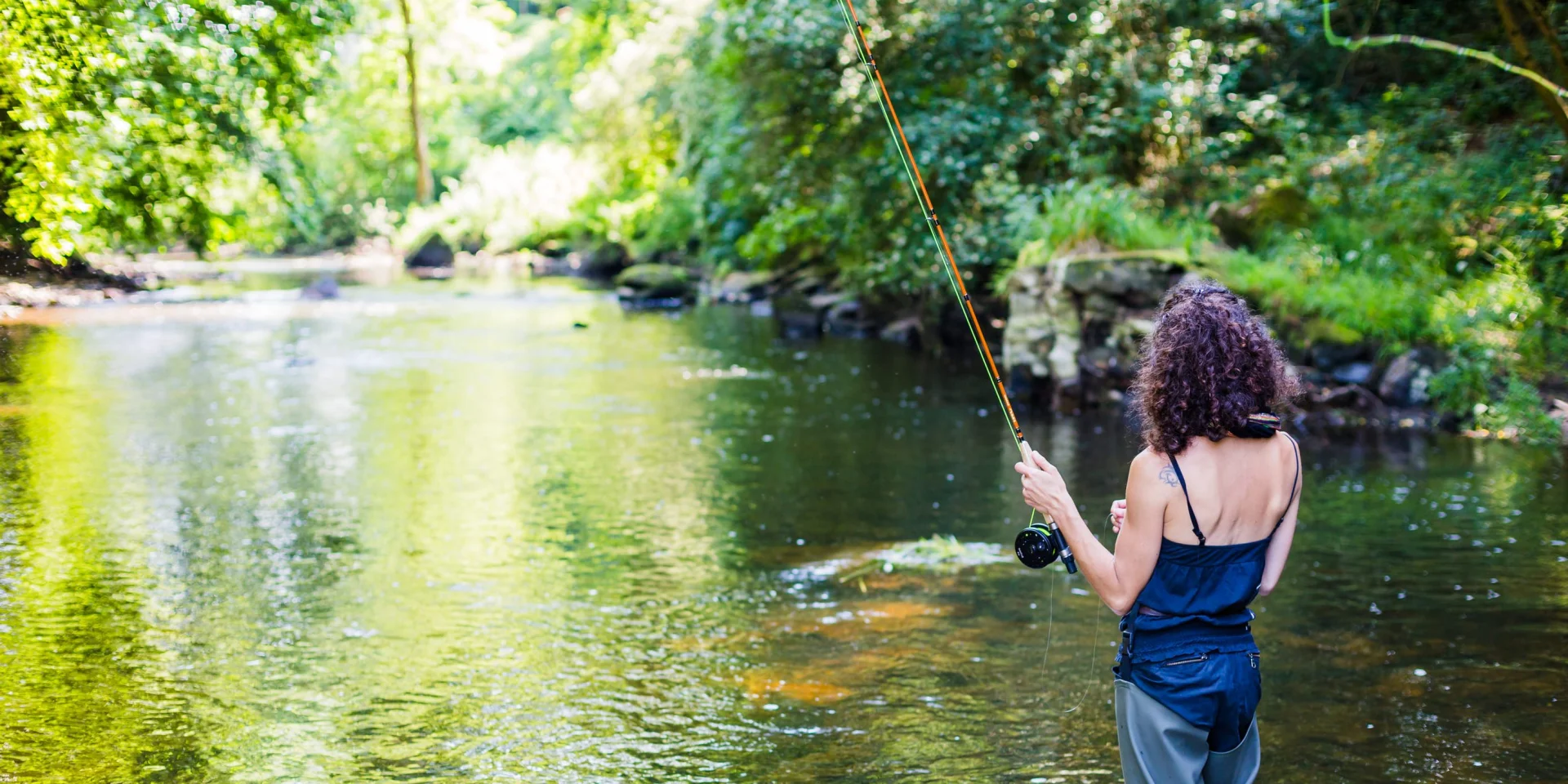 Pêche à la mouche sur le Léguer
