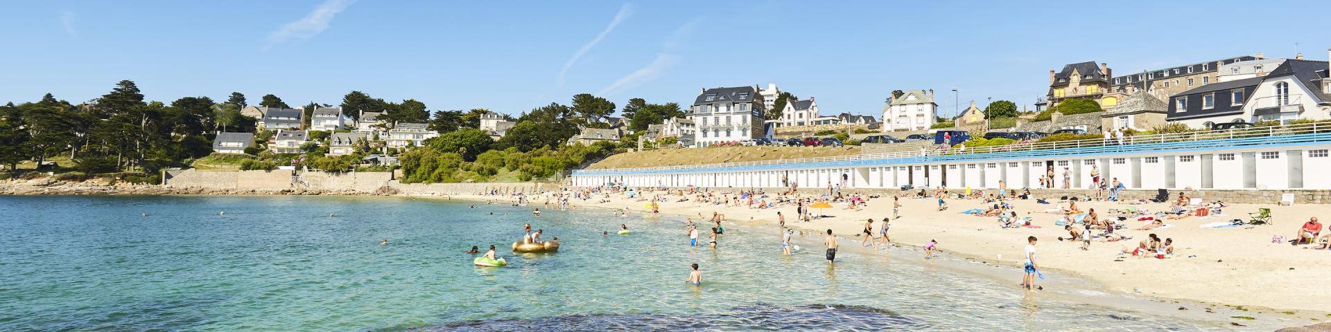 Plage de Pors Termen à Trébeurden