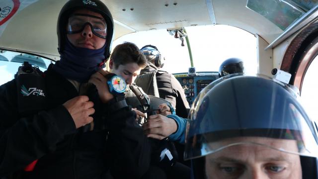 Saut chute libre tandem 7eme ciel parachutisme