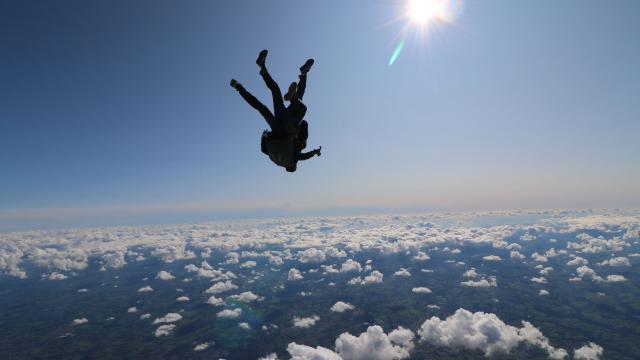 Saut chute libre tandem 7eme ciel parachutisme
