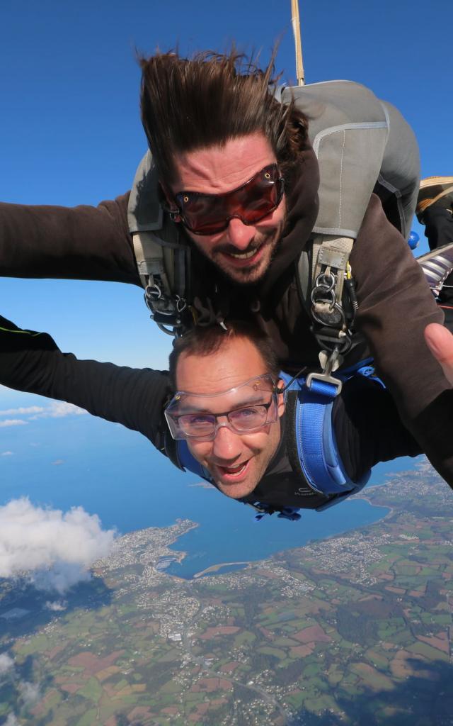 Saut chute libre tandem 7eme ciel parachutisme