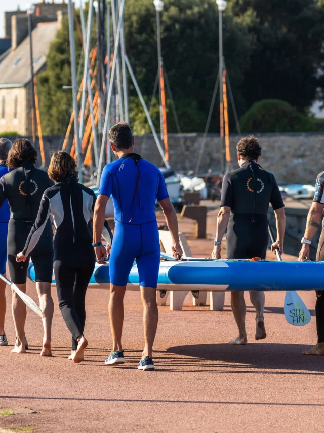 Stand up paddle géant Port Blanc