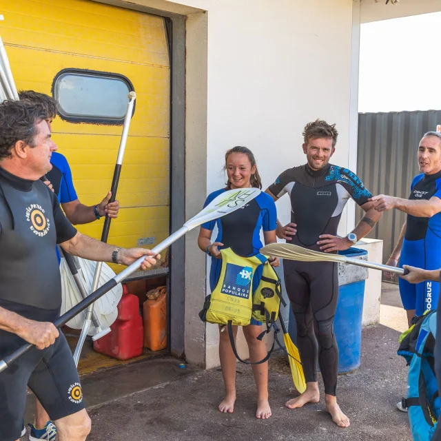 Stand up paddle géant Port Blanc