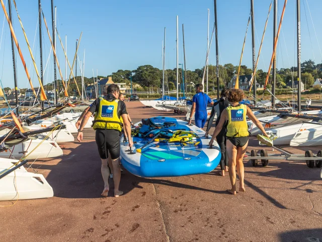 Stand up paddle géant Port Blanc