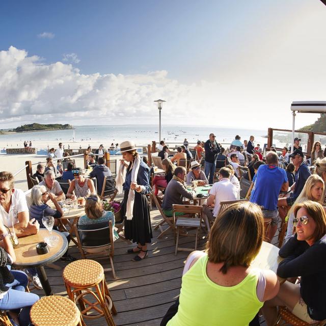 Terrasse Plage de Tresmeur