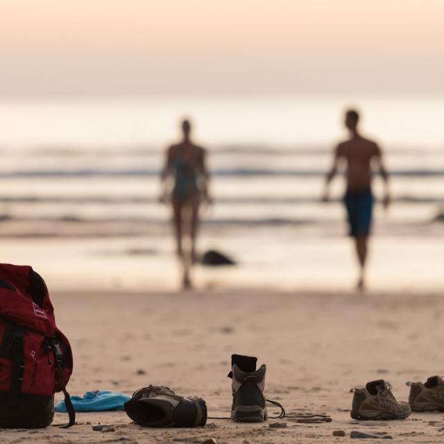 Plage à Trébeurden