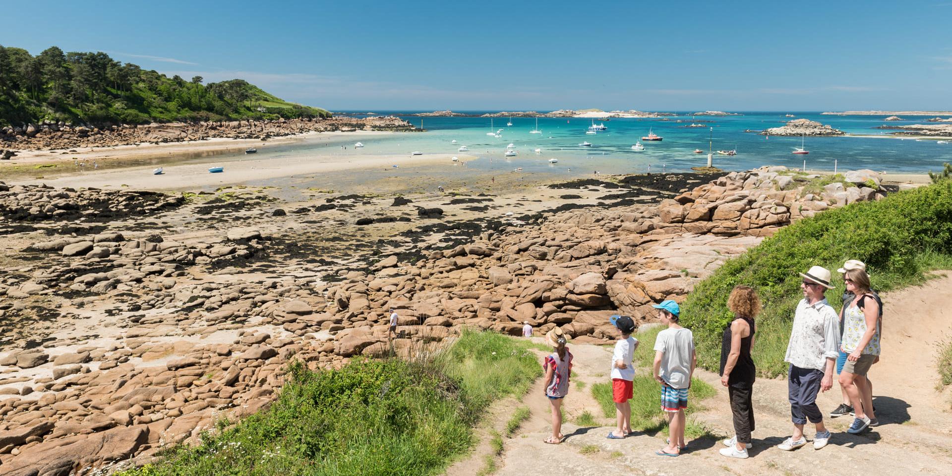 Balade en famille à Trébeurden