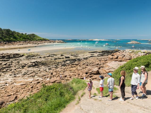 Balade en famille à Trébeurden