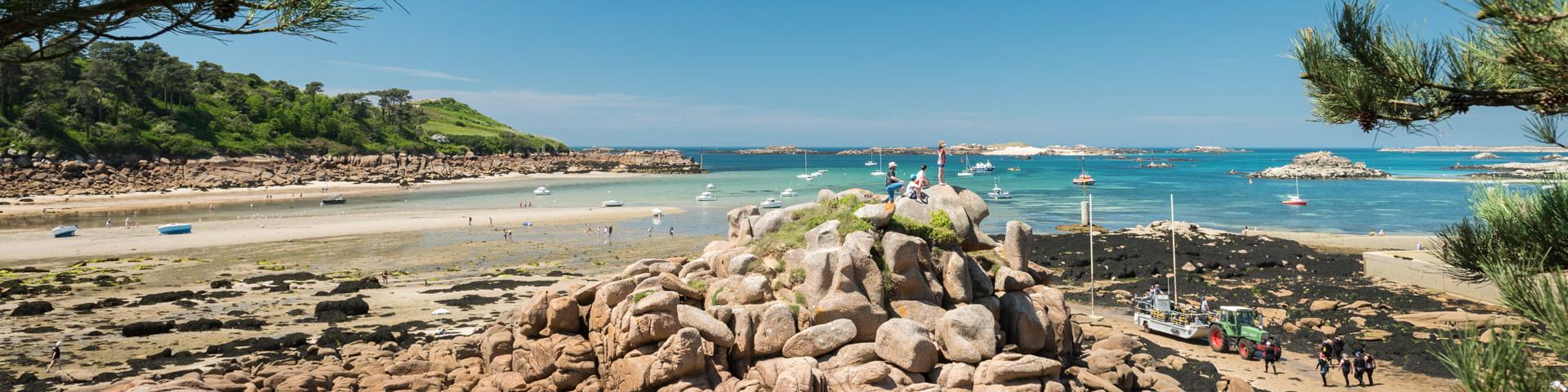 Balade en famille à Trébeurden
