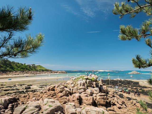 Balade en famille à Trébeurden