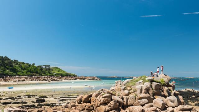 Balade en famille à Trébeurden