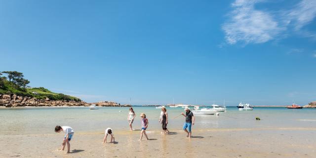 Pêche à pied à Trébeurden