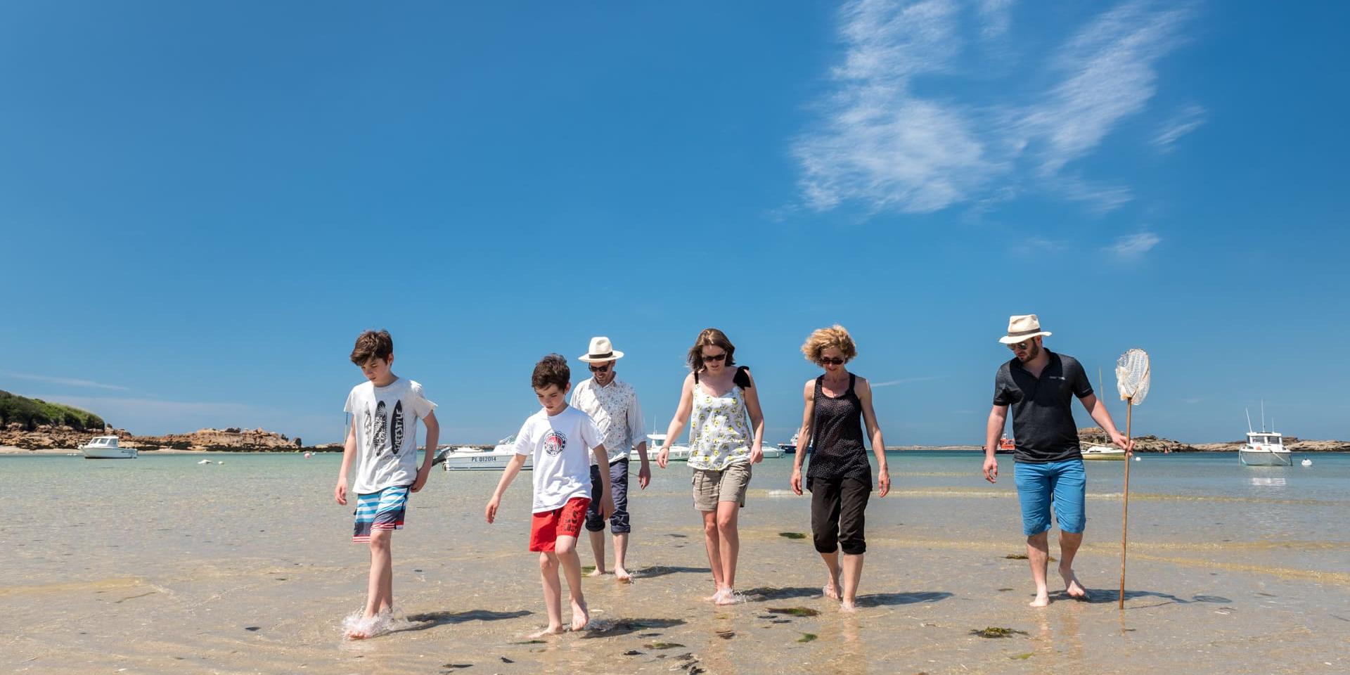 Pêche à pied à Trébeurden