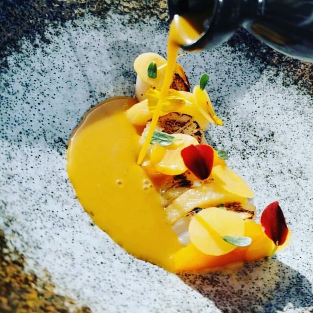 Aigue Marine Saint Jacques Coing Butternut
