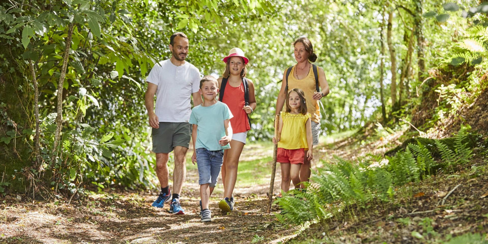 Balade randonnée en famille