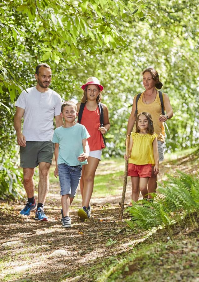Balade randonnée en famille