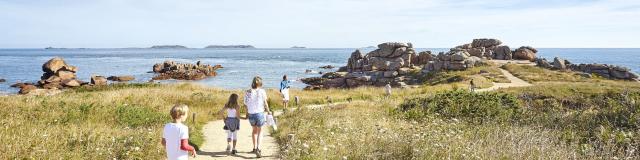 Balade sur le GR 34 à la Presqu'île Renote - Trégastel