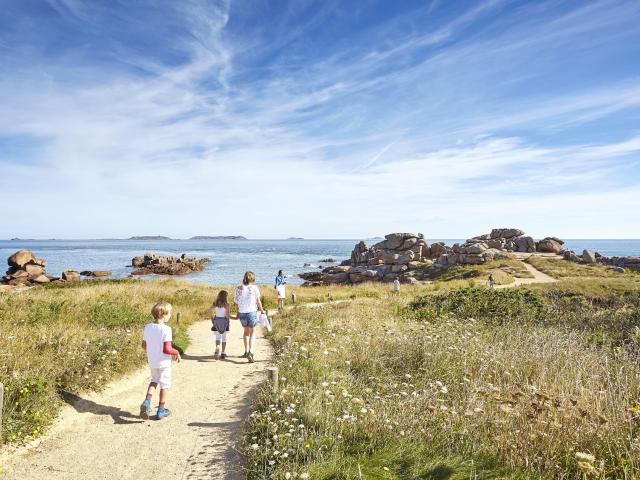 Balade sur le GR 34 à la Presqu'île Renote - Trégastel