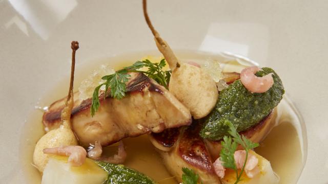 Manoir de Lan Kerellec Entrée Foie Gras