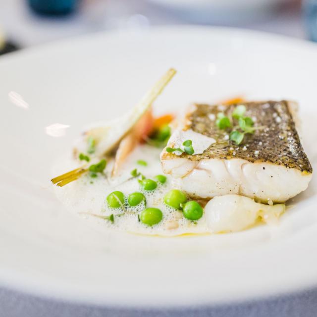 Hotel Aigue Marine 2019 Restaurant Plat Cabillaud ©l'oeil De Paco