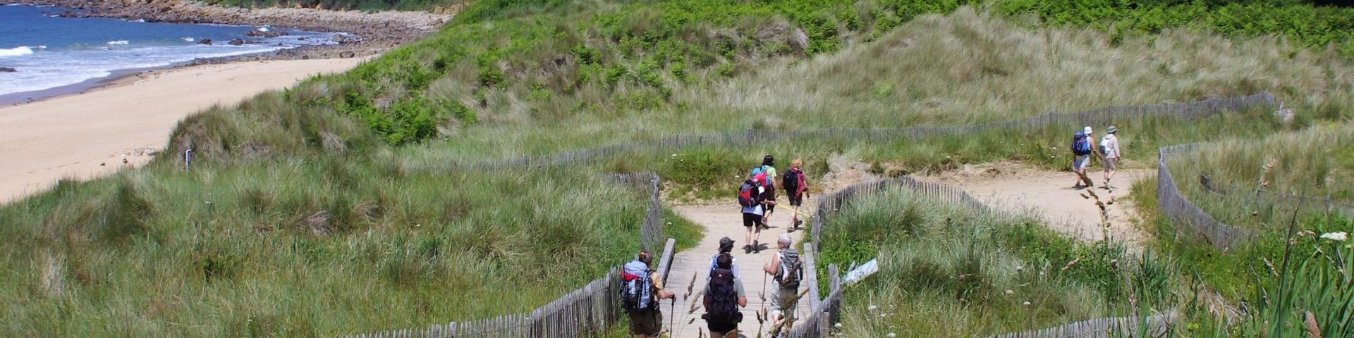 Randonnée sur le GR 34 Goas Lagorn