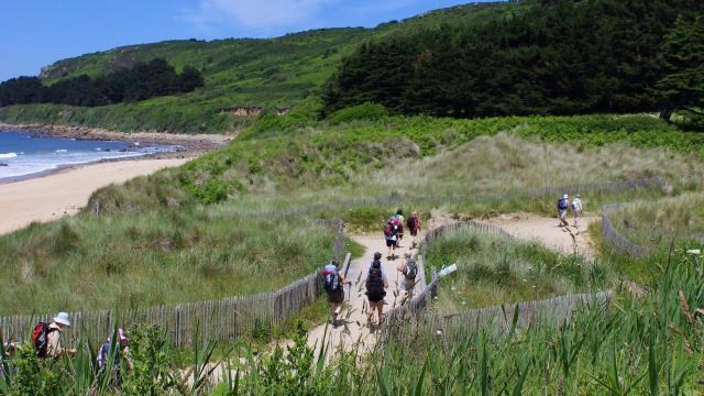 Randonnée sur le GR 34 Goas Lagorn