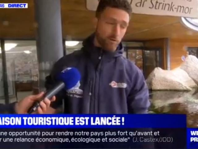 Bfmtv 6 Juillet 2020 Aquarium Marin De Trégastel