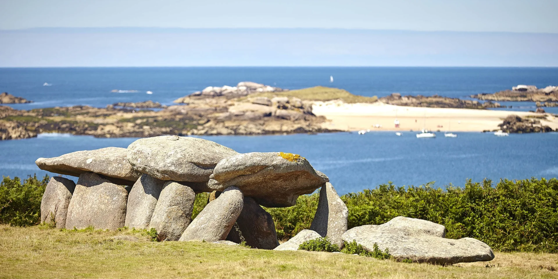 Allée couverte de l'île Milliau à Trébeurden