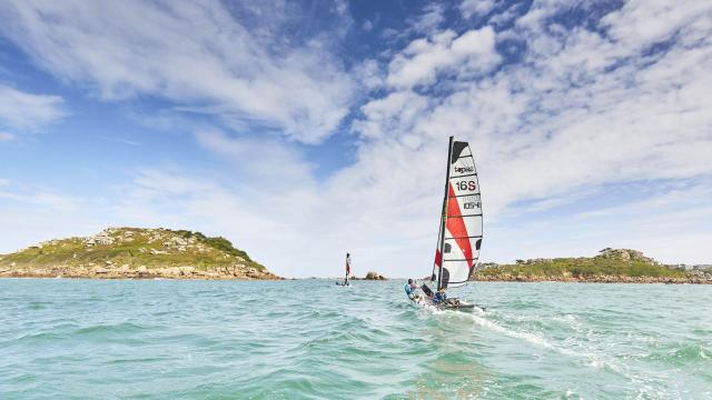Voile à Trébeurden