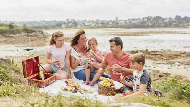 Pique-nique à Trébeurden