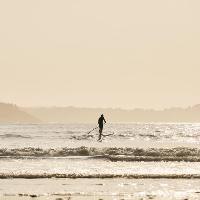 Stand Up Paddle à Saint-Michel-en-Grève