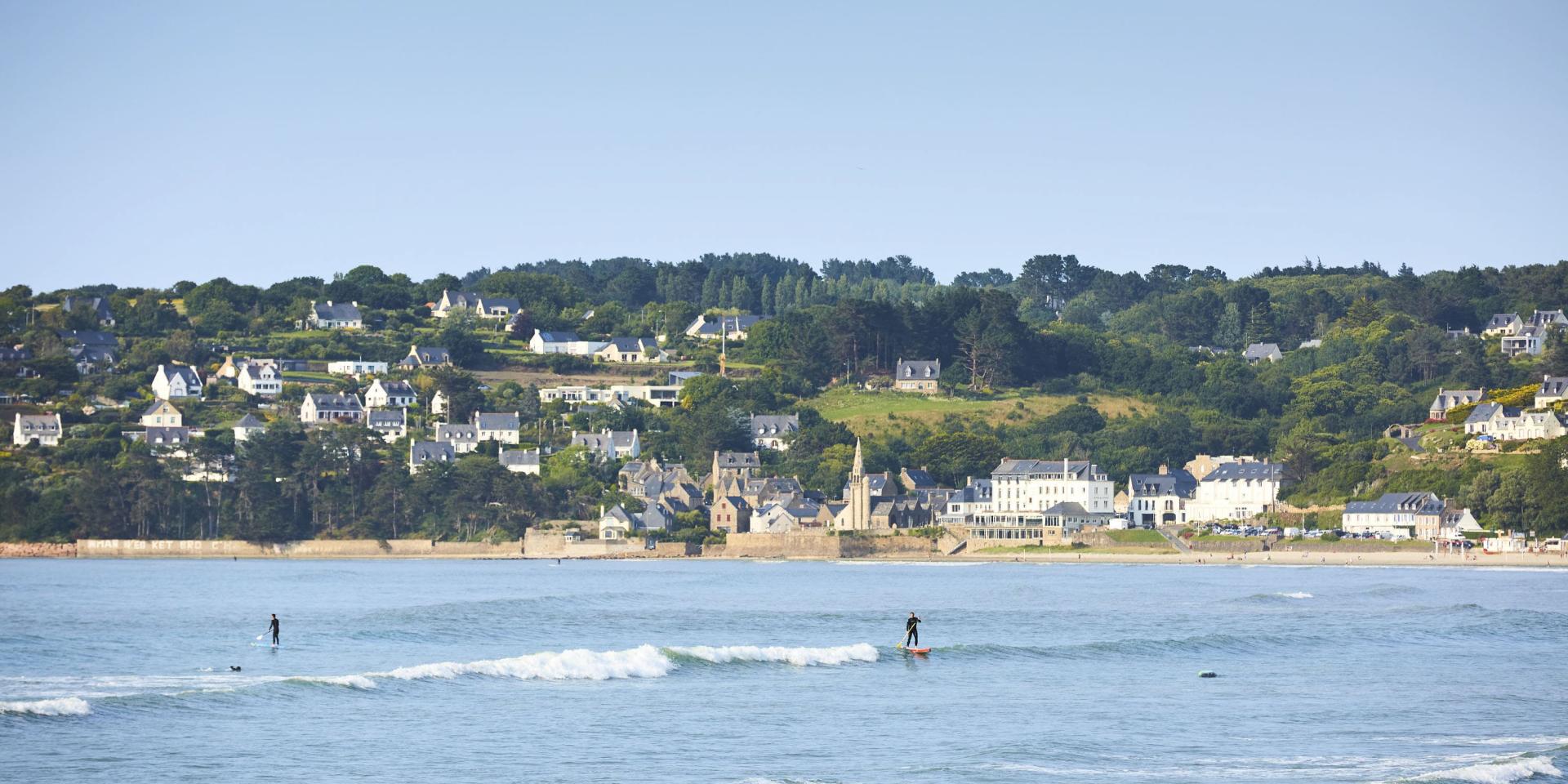 Stand Up Paddle à Saint-Michel-en-Grève