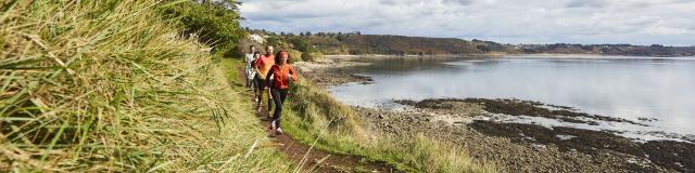 Running Trail sur sa Côte se Granit Rose