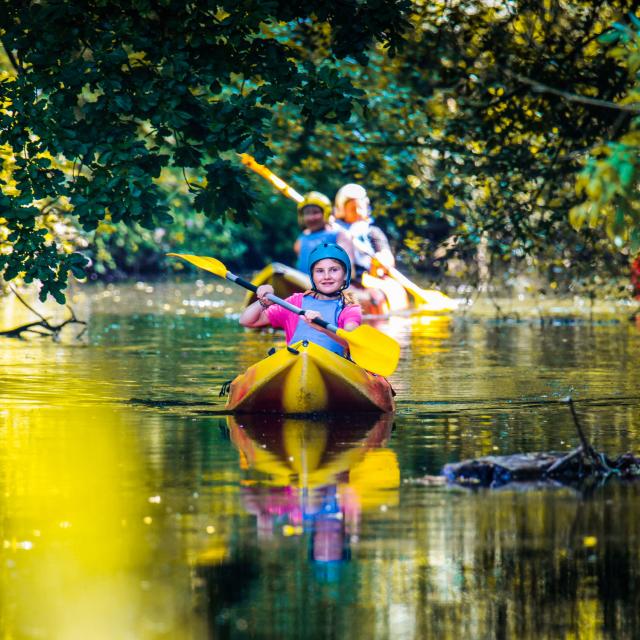 Canoé sur le Léguer - Base sport Nature Lannion