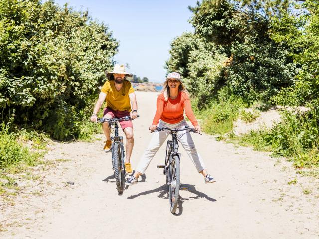 A vélo sur la Côte de Granit Rose - Trégastel