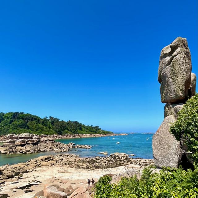 Milliau depuis Le Castel à Trébeurden