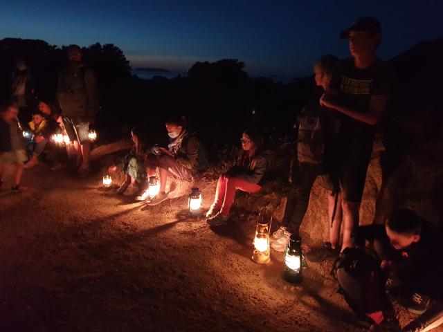 Sortie Nocturne aux lampes tempête Bretagne Vallée des Traouiero