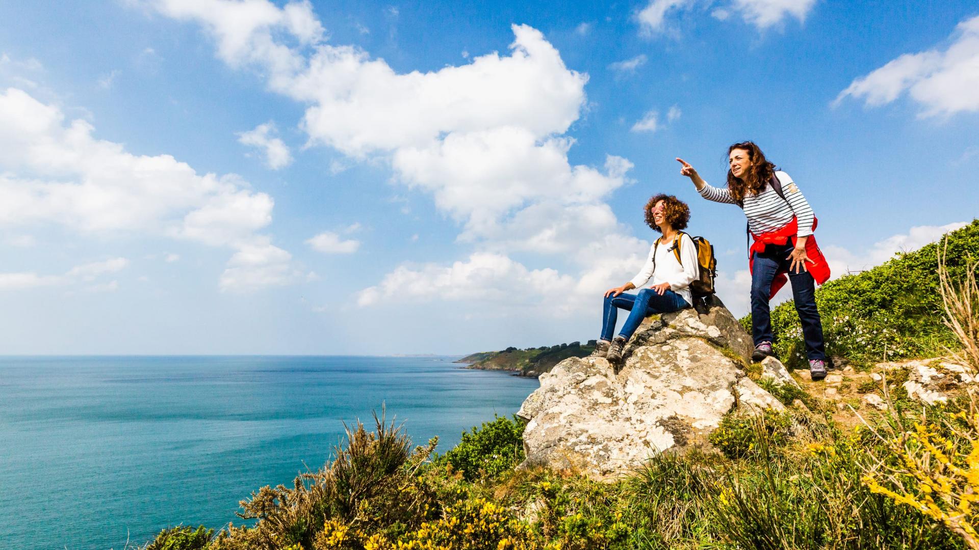 Rando sur les falaises de Trédrez - Locquémeau